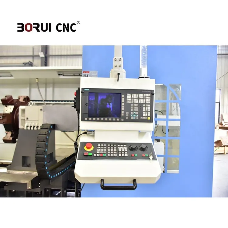 CK61160 High Rigid Flat Bed CNC Lathe with Rib Reinforced Bed and Automatic Tool Lubrication for Long Life — image 5