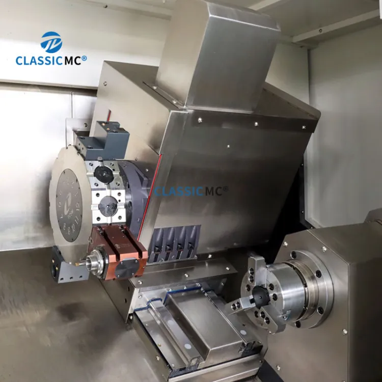 TCK50A Slant Bed CNC Turning Machine Lathe for Shaft Auto Parts and Metal Processing Workshop Equipment Manufacturer — image 4