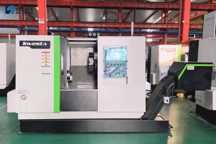 GUOSHENG IHT321 45° Inclined Bed CNC Slant Bed Lathe 7.5/11kW FANUC 12-Station Turret — image 3