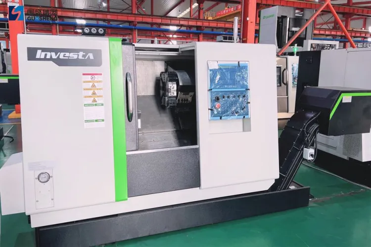GUOSHENG IHT321 45° Inclined Bed CNC Slant Bed Lathe 7.5/11kW FANUC 12-Station Turret — image 4