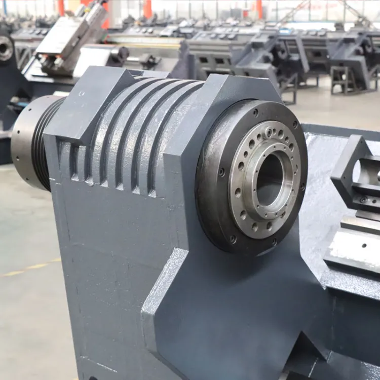 TCK56A/500/1000 Inclined Bench Cnc Lathe Fanuc Slant Bed Cnc Lathe Machine — image 5