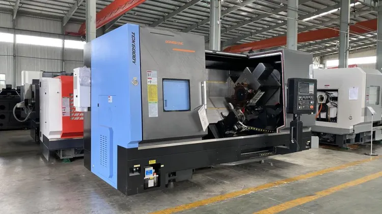 DONGS Multitasking Horizontal Slant Bed Lathe Heavy Duty Turning Milling Center GSK 650/750 Swing 22-30 Spindle Power TCK600DY — image 4
