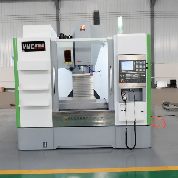 VMC850 CNC Lathe Machine with Fanuc Control 3 Axis Rail High Precision BT40 Spindle CNC Vertical Machining Center Machine — image 2