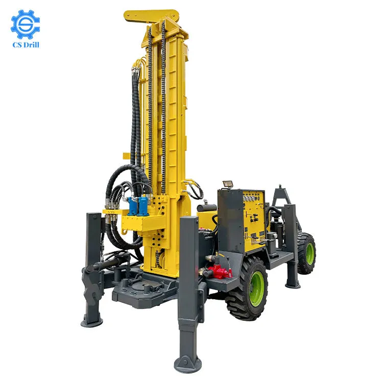 CSL180 Maquina Para Perforacione De Pozos De Agua Capacidad 180m Maquinas Perforadoras De Pozo Caseras Portatil — image 1
