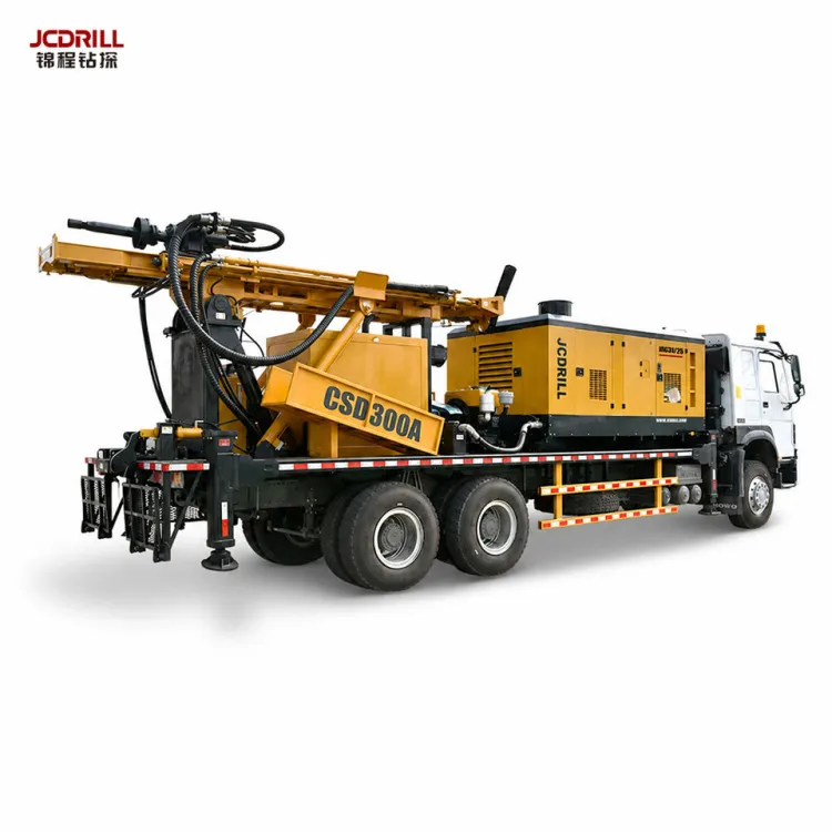 300M Truck Mounted Borehole Drilling Machine for Water Well With Hydraulic Diesel Rig — image 3