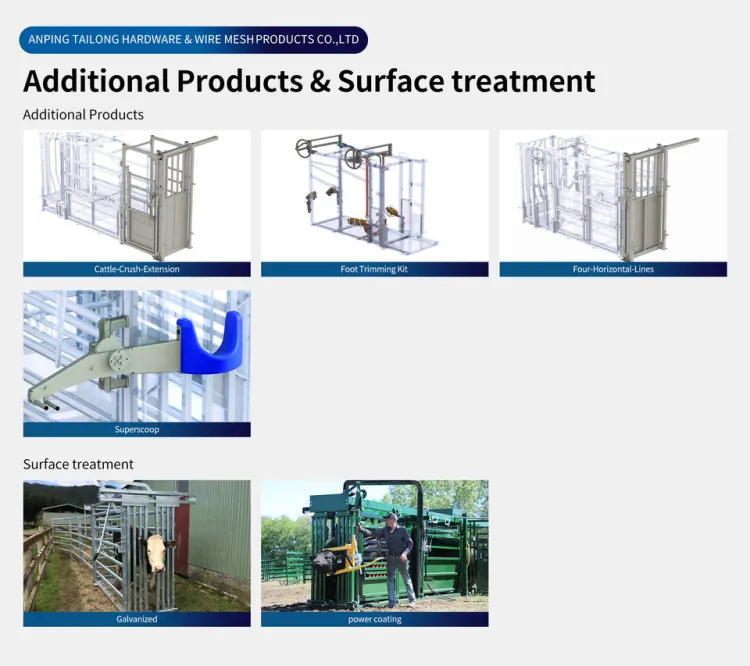 Portable Mobile Cow Cattle Chute with Digital Scale Safe Operation Hoof Trimming Cattle Crush Hydraulic Squeeze Chute for Farm — image 3