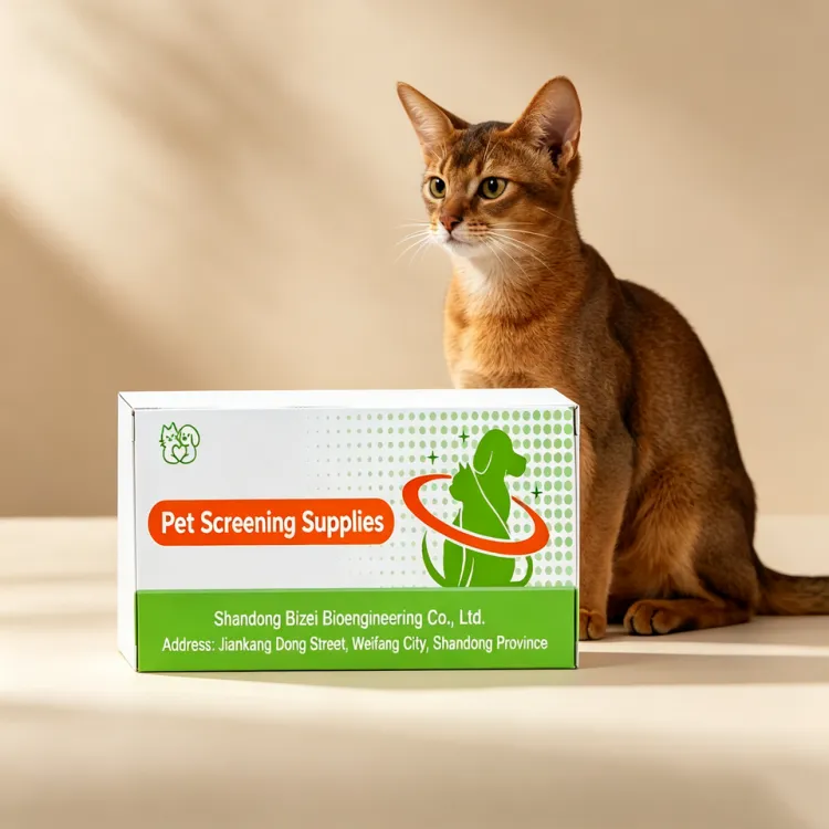 Baize Feline FCV Antigen Test Kit Pet Rapid Test Cassette for Veterinary Pet Diagnosis — image 1