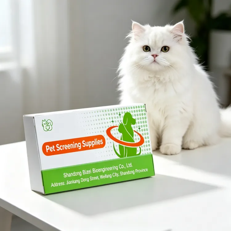 Baize Feline FCV Antigen Test Kit Pet Rapid Test Cassette for Veterinary Pet Diagnosis — image 2