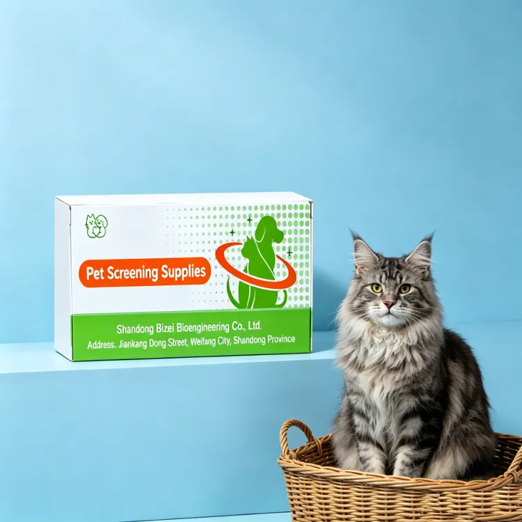 Baize Feline FCV Antigen Test Kit Pet Rapid Test Cassette for Veterinary Pet Diagnosis — image 3