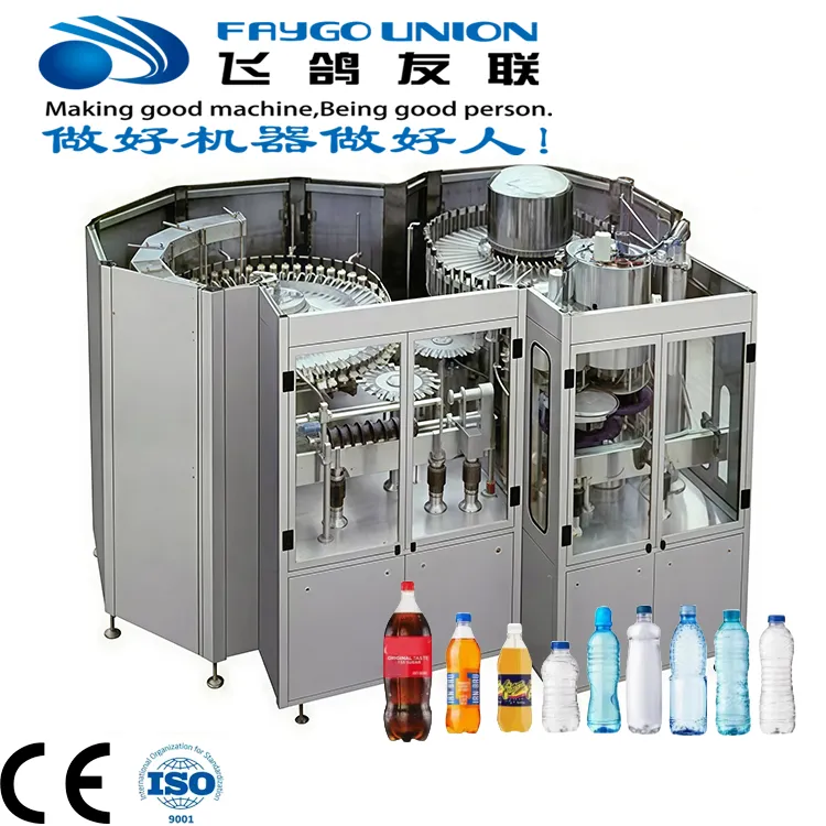 Complete Small Scale Mineral Water Bottling Line Fully Automatic Beverage Juice Bottle Blowing and Filling Machinery — image 6