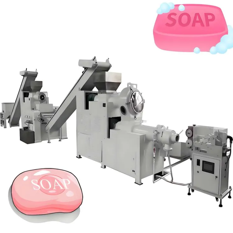 Perfect Small Scale Soap Fully Automatic Production Line Liquid Soap Production and Bottling Line Organic Soap Production Line — image 2
