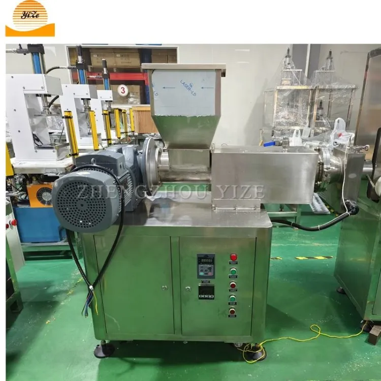 Small Scale Complete Bathing bar Soap Making Equipment Machine Laundry Soap Maker Production Line — image 4