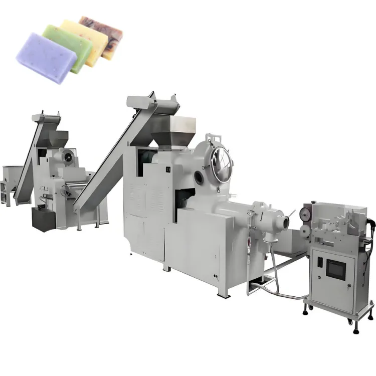 Perfect Small Scale Soap Fully Automatic Production Line Liquid Soap Production and Bottling Line Organic Soap Production Line — image 4