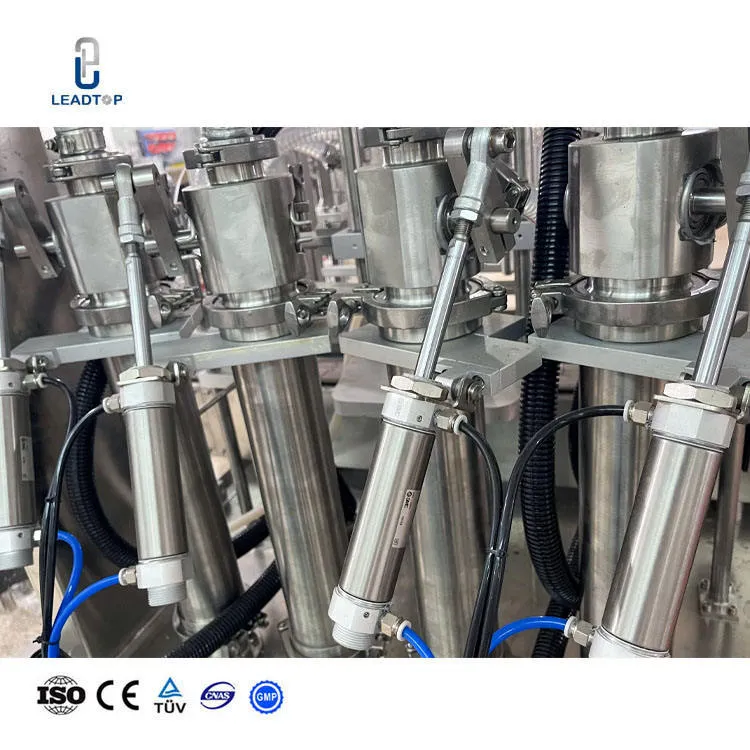 Fruit Juice Beverage Filling Labeling Printing Complete Bottling Packaging Line Liquid Filling Machine — image 2