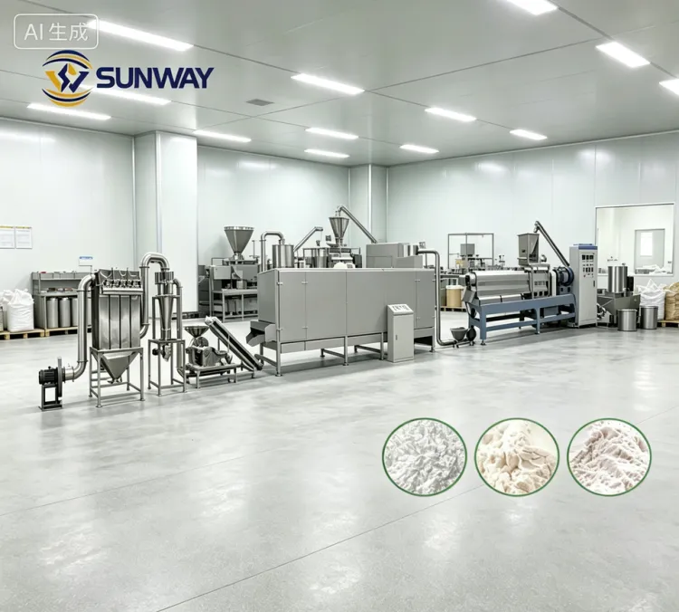 Cost Effective Cassava Modified Starch Making Machine Processing Modified Starch Production Line Pre-gelatinized Starch Line — image 3