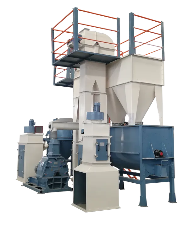 0.5-2.5t/h Poultry and Livestock Feed Production Line/feed Processing Machine for Cow Pig Chicken/small Feed Mill Plant — image 6
