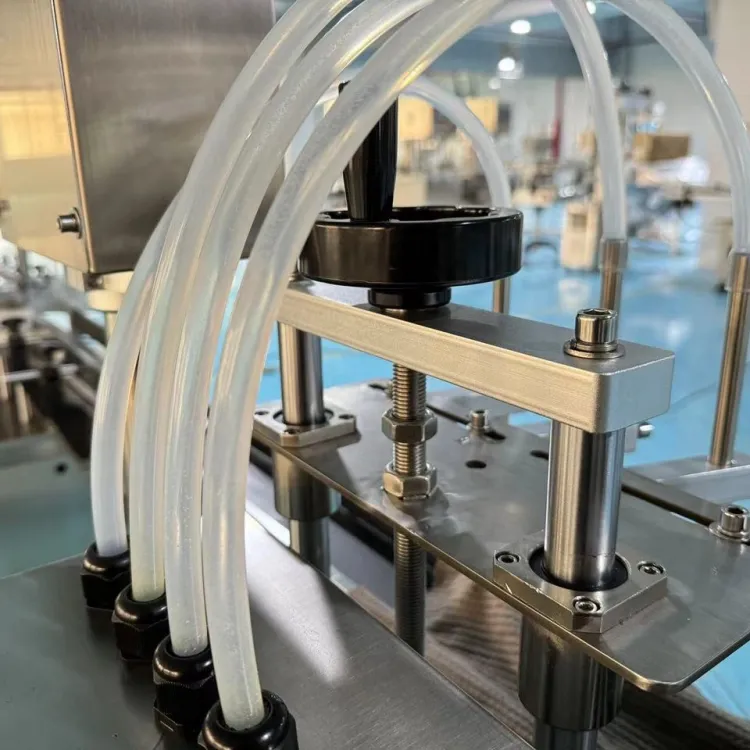Automatic Pneumatic Juice Liquid Small Bottle Filling, Capping and Labelling Line Machine Production Line for Small Business — image 2