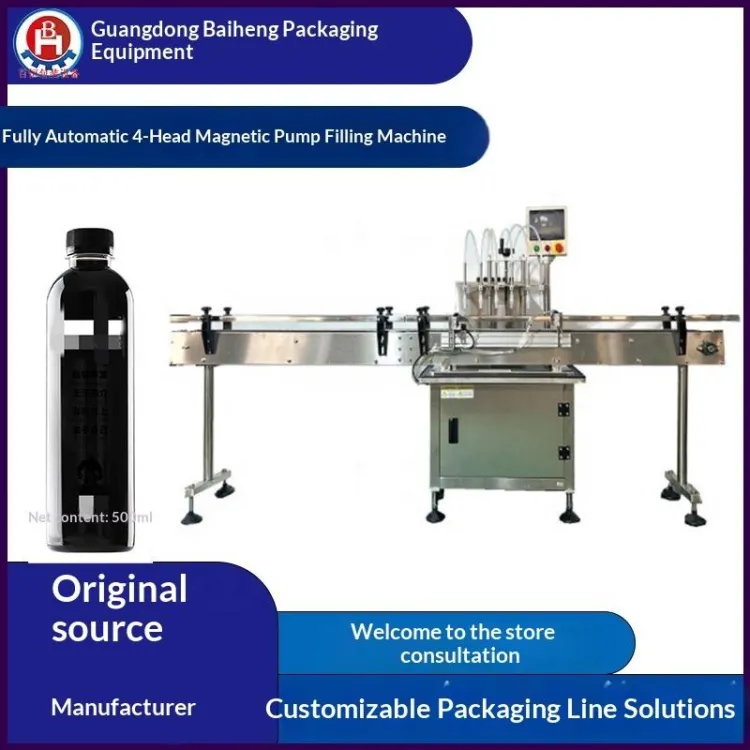 Automatic Pneumatic Juice Liquid Small Bottle Filling, Capping and Labelling Line Machine Production Line for Small Business — image 5