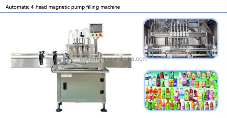 Automatic Pneumatic Juice Liquid Small Bottle Filling, Capping and Labelling Line Machine Production Line for Small Business — image 7