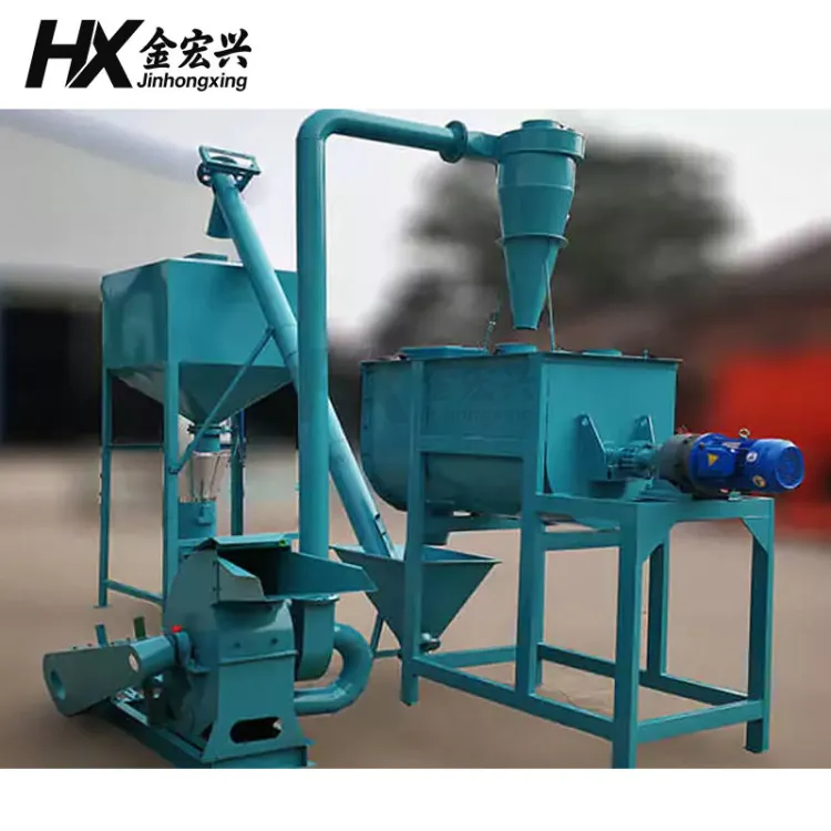 Complete Animal Feed Machine Production Line Poultry Cattle Chicken Feed Pellet Plant — image 5