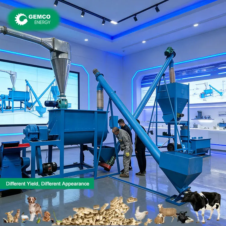 CE Approved Small Poultry Cattle Farm Use Pelletizing Processing Plant Equipment Feed Pellet Machine Line — image 2