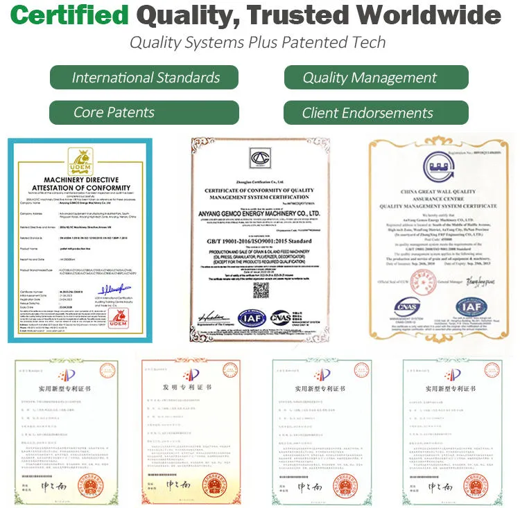 CE Approved Small Poultry Cattle Farm Use Pelletizing Processing Plant Equipment Feed Pellet Machine Line — image 3