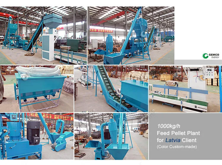 CE Approved Small Poultry Cattle Farm Use Pelletizing Processing Plant Equipment Feed Pellet Machine Line — image 6