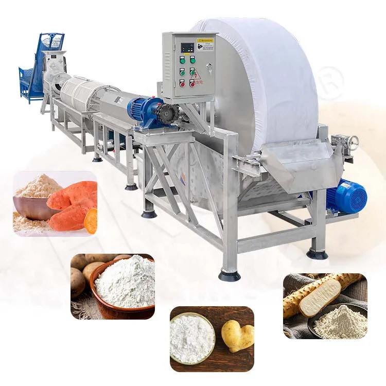 HNOC Cassava Process Machine Complete Tapioca Starch Process Line Potato Starch Process Plant India — image 1