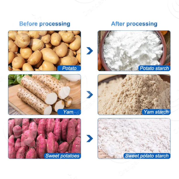 ORME Full Automatic Cassava Process Machine Cassava Starch Process Line Cassava Flour Process Plant — image 4