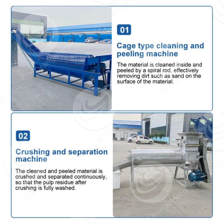 ORME Cassava Starch Process Machine in Nigeria Starch Make Machine Complete Cassava Production Line — image 4