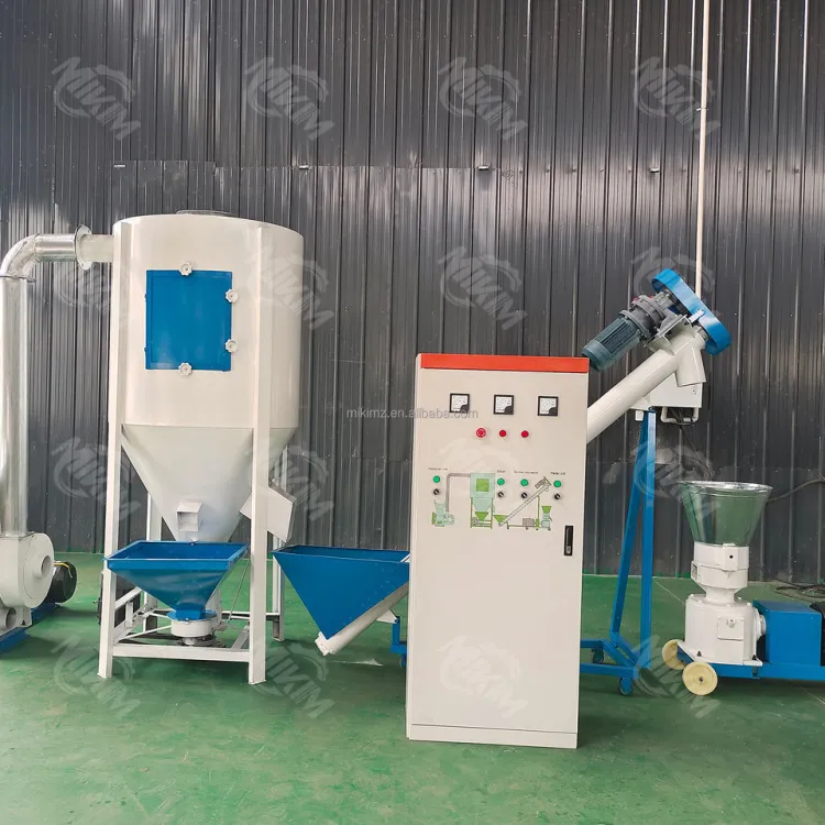 Complete Set Farm Animal Feed Machine Production Line — image 2