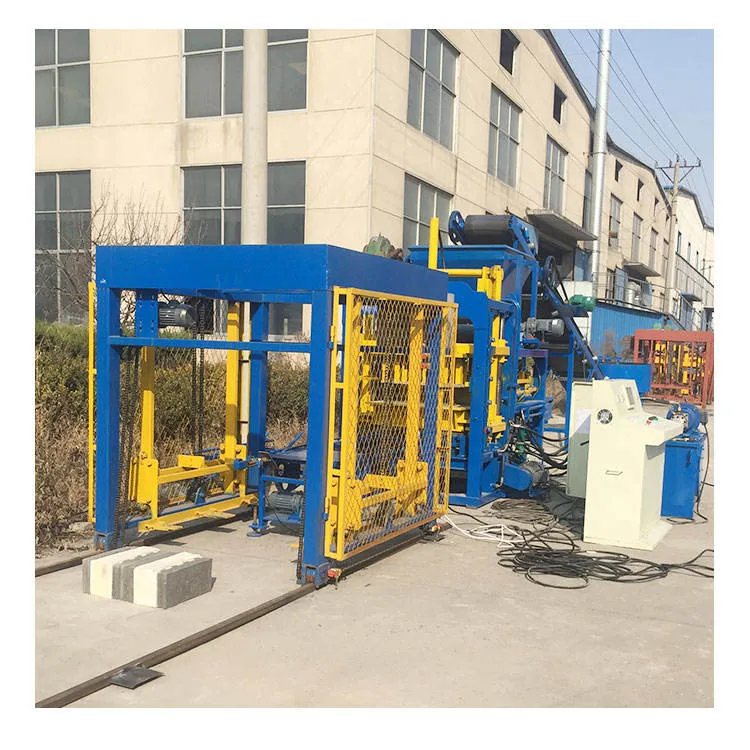 QT4-15s Labor Saving Automatic Brick Making Machine for Building Material Workshops with 2000-8000m² Floor Area Block — image 6