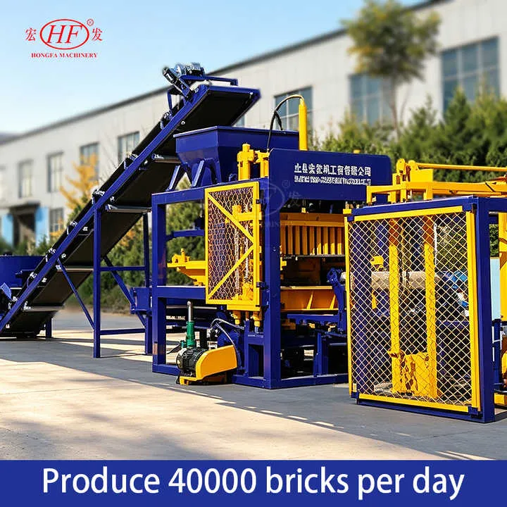 QT4-15s Labor Saving Automatic Brick Making Machine for Building Material Workshops with 2000-8000m² Floor Area Block — image 7