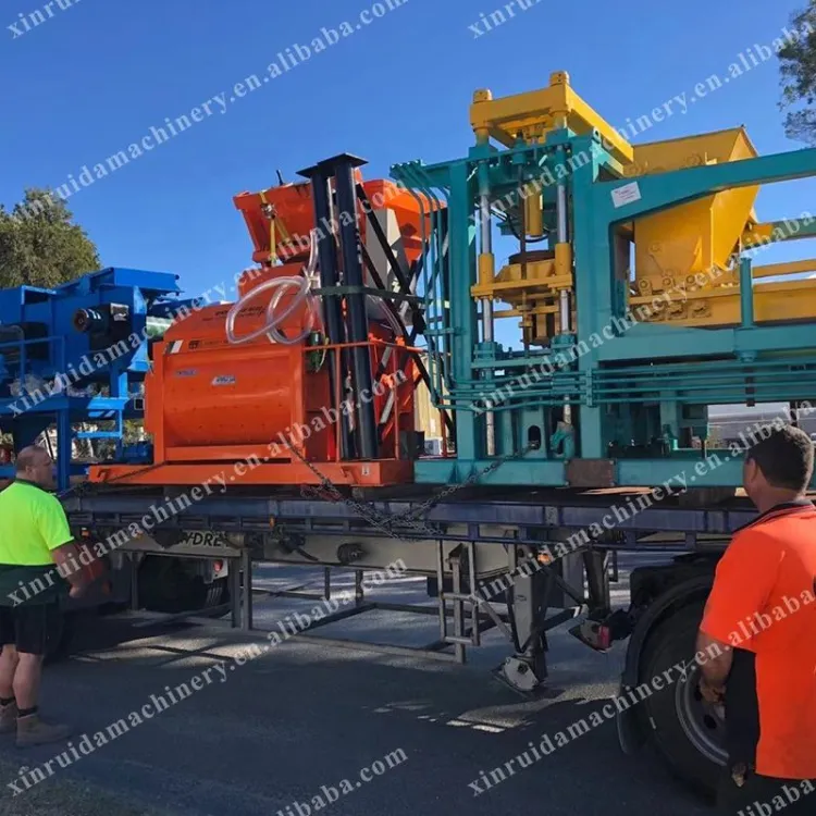 High Stability Fully-automatic Hydraulic Brick Making Machine Concrete Brick Production Line Block Molding Machine — image 6