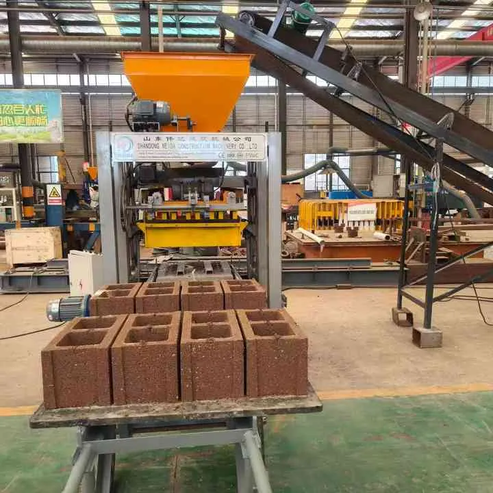 Most Popular Brick Machine QT4-24 Concrete Block Making Machine Make 6&9inches Hollow Bricks in Nigeria — image 5