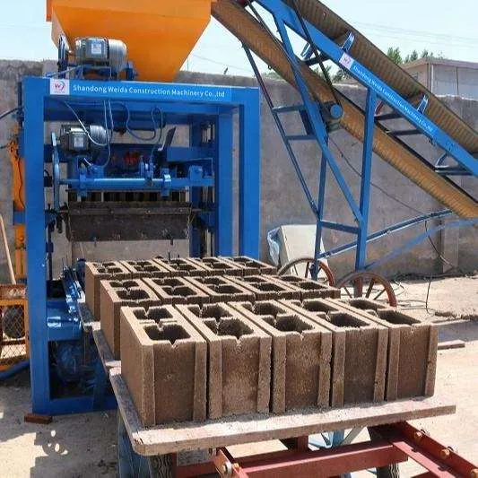 Most Popular Brick Machine QT4-24 Concrete Block Making Machine Make 6&9inches Hollow Bricks in Nigeria — image 7
