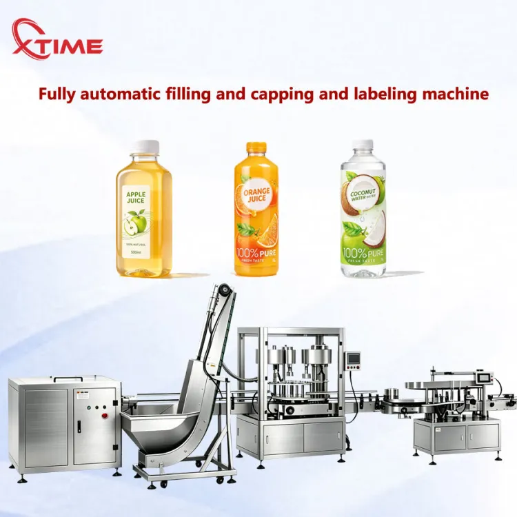 Automatic Liquid Filling Machine Capping Machine Labeling Machine Coconut Water Filling Machine Liquid Filling Packaging Line — image 3