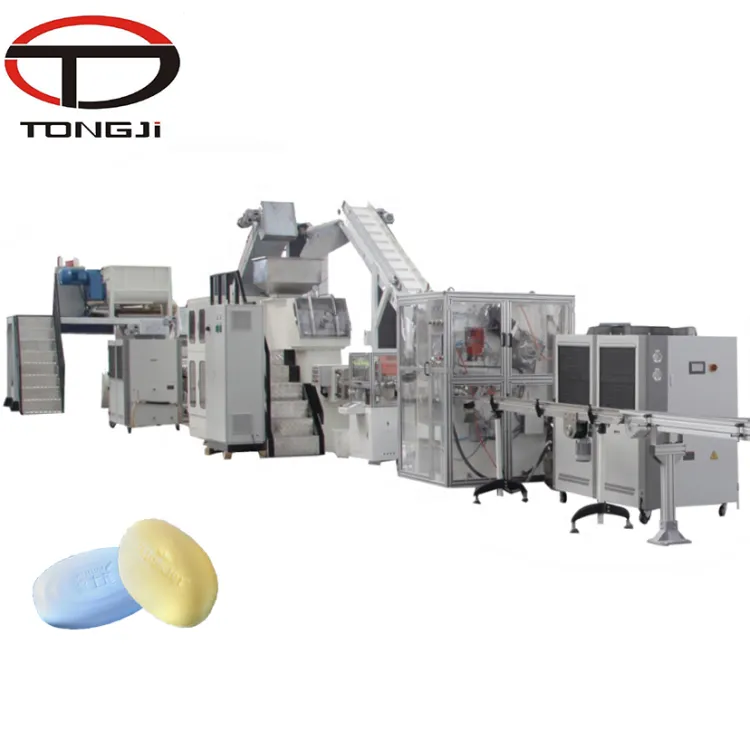 500-5000kg/h Laundry / Toilet Soap Soap Production Line for Soap Manufacturing Plant — image 1