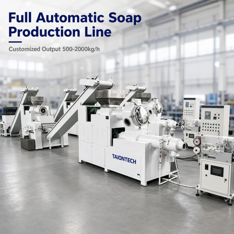 Full Automatic Commercial Small Hand Soap Make Plant Line Forming Fabrique De Savon Machine for — image 2