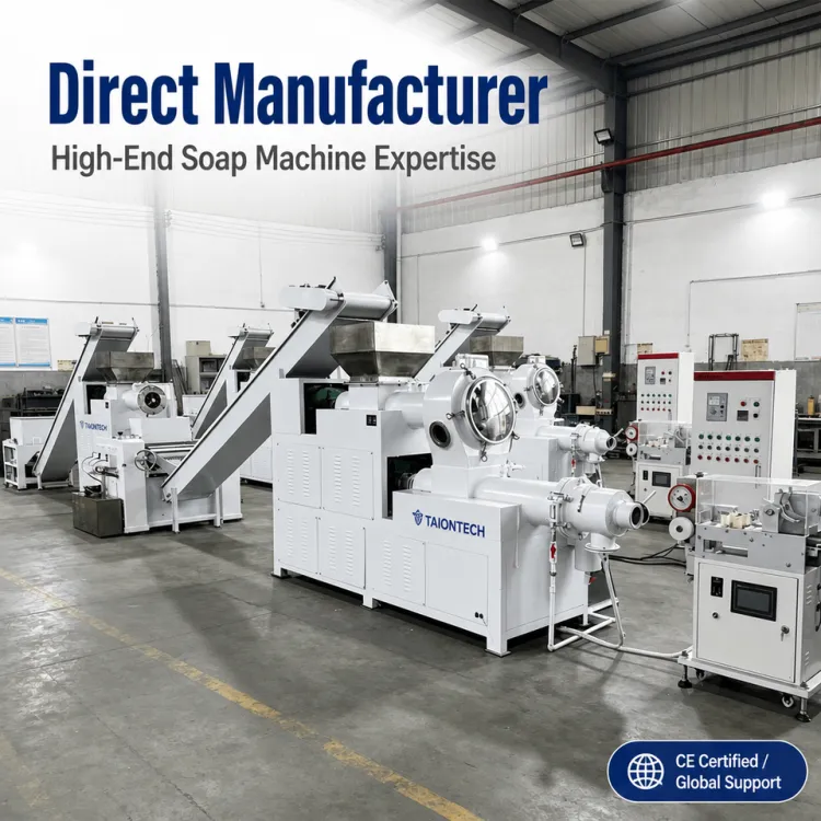 Full Automatic Commercial Small Hand Soap Make Plant Line Forming Fabrique De Savon Machine for — image 4