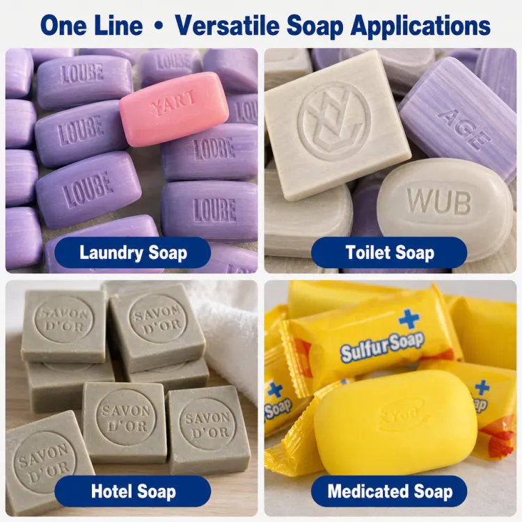 Full Automatic Commercial Small Hand Soap Make Plant Line Forming Fabrique De Savon Machine for — image 6