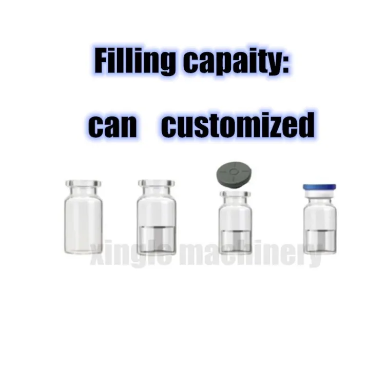 Industrial Peristaltic Pump Automatic Aseptic Vials Plugging Capping Liquid Cosmetic 2ml Peptide Bottle Vial Filling Machine — image 3