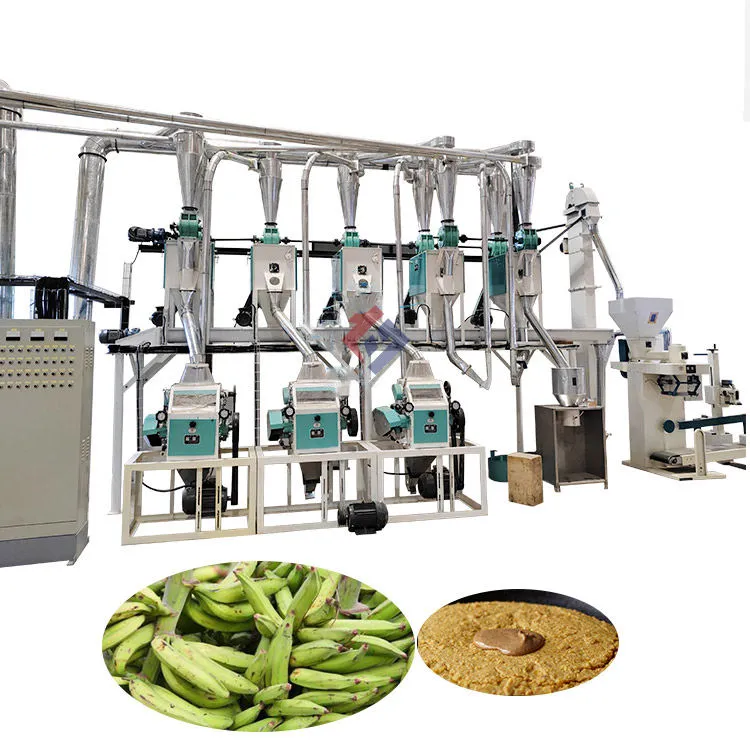 15-20ton Plantain Cassava Flour Full Processing Line Machines Flour Mill — image 2