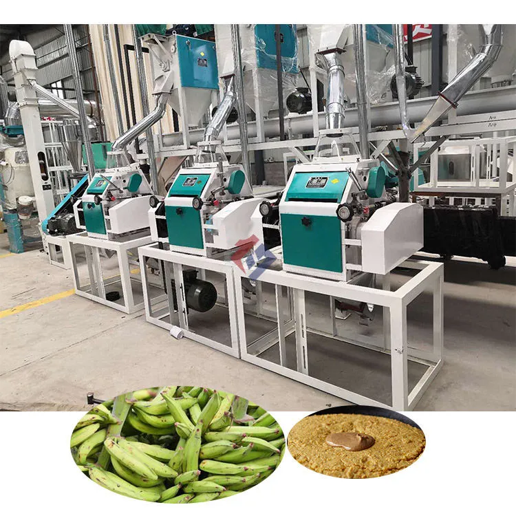 15-20ton Plantain Cassava Flour Full Processing Line Machines Flour Mill — image 3