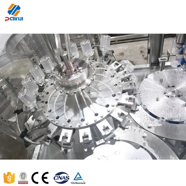 Complete Fruit Juice Production Line Automatic Bottle Filling Capping Labeling Machine — image 2