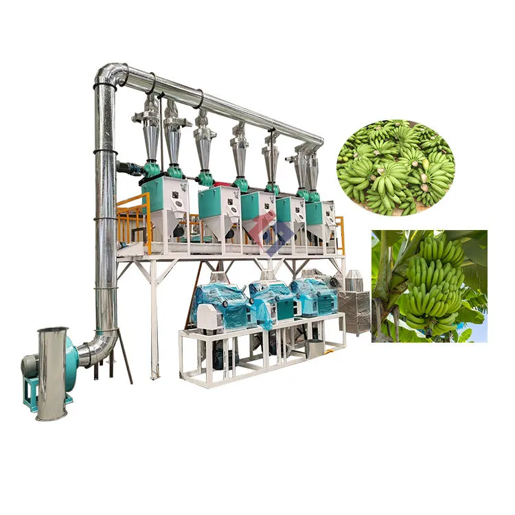 15-20ton Plantain Cassava Flour Full Processing Line Machines Flour Mill — image 6