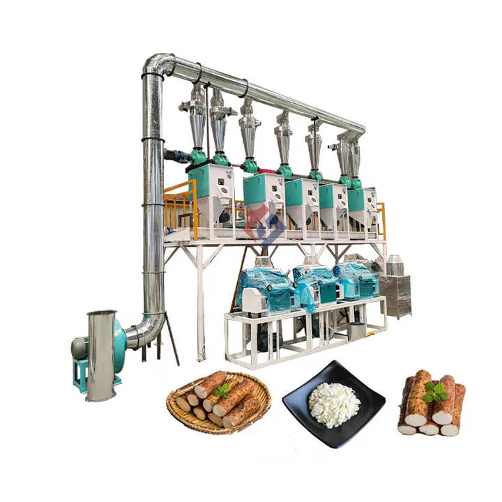 15-20ton Plantain Cassava Flour Full Processing Line Machines Flour Mill — image 7