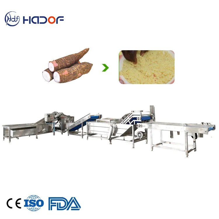 Automatic Cassava Processing Line for Flour and Grain Products Stainless Steel High Capacity 500-3000kg/h — image 6