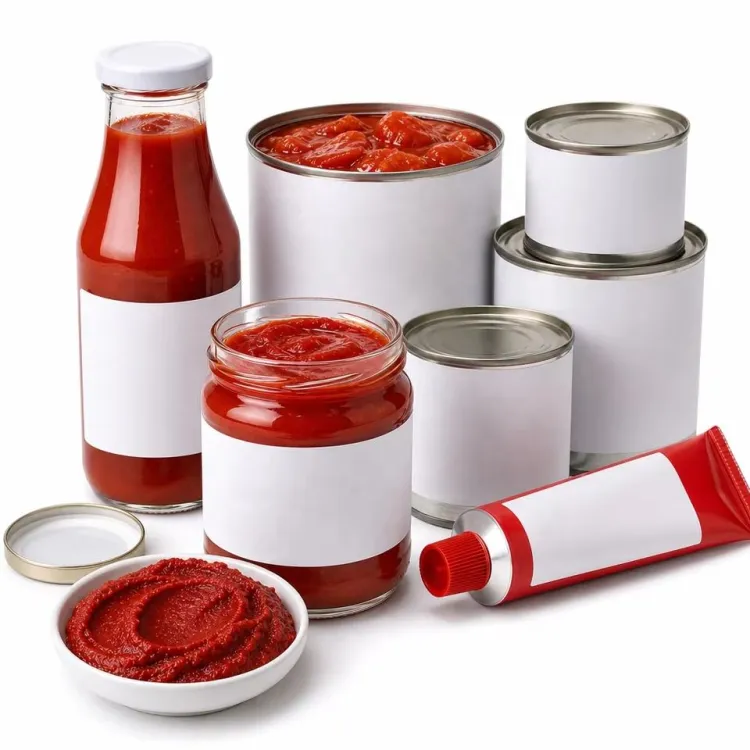 Tomato Puree Pulp Juice Sauce Ketchup Tomato Paste Making Machine Production Line — image 2