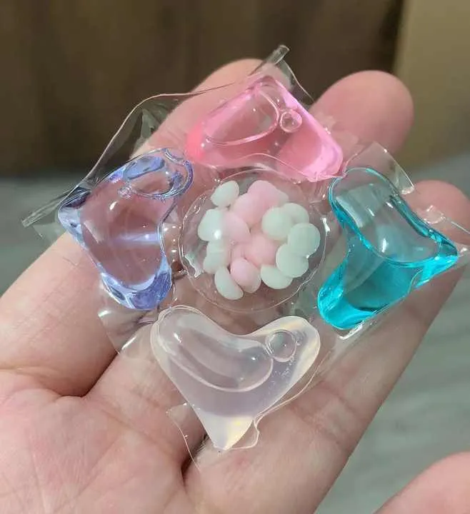 Laundry Granules Capsules Laundry Pods 5 in 1 Laundry Gel Stains Film Bead Ball Making Production Machine — image 7